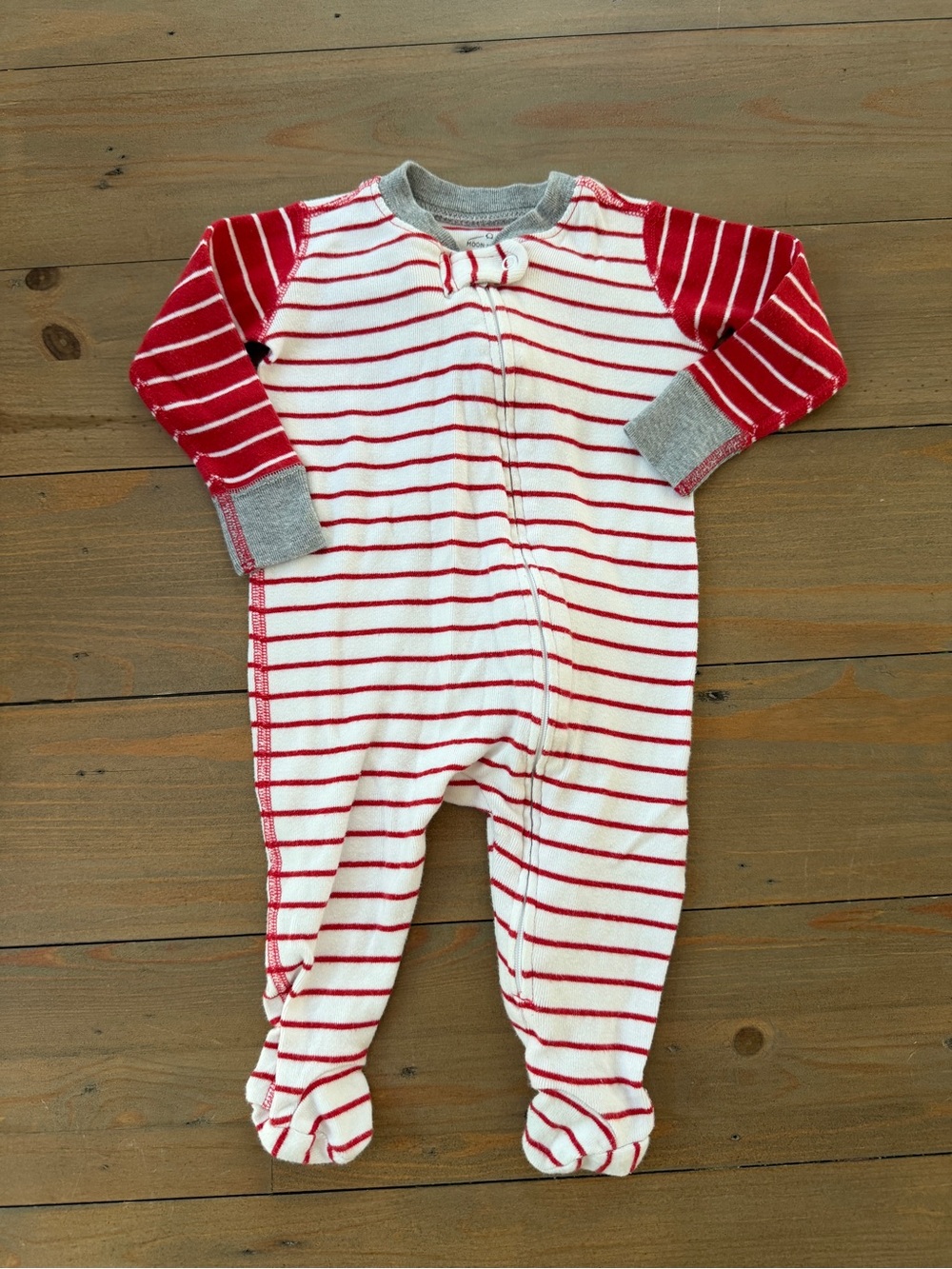 Hanna Andersson Moon and Back Organic Cotton Footed Pajamas - 3-6 Months